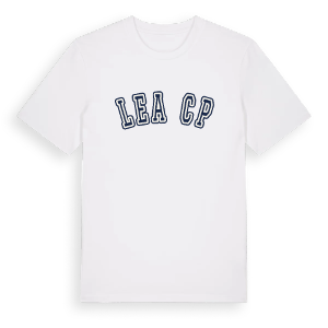 Lea CP college t-shirt – ekologisk bomull t-shirt från Pinshirt