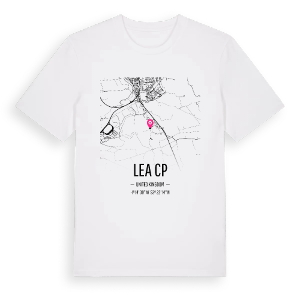 Lea CP karta t-shirt – ekologisk bomull t-shirt från Pinshirt