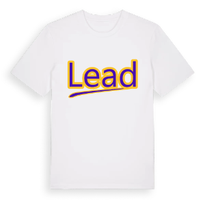 Lead baseball t-shirt – ekologisk bomull t-shirt från Pinshirt