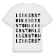 Lebberston ordlek t-shirt