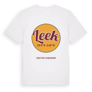 Leek cirkel t-shirt – ekologisk bomull t-shirt från Pinshirt