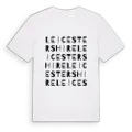 Leicestershire ordlek t-shirt