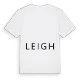 Jag älskar Leigh t-shirt stort tryck