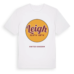 Leigh cirkel t-shirt – ekologisk bomull t-shirt från Pinshirt
