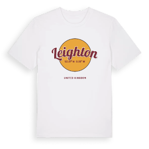 Leighton cirkel t-shirt – ekologisk bomull t-shirt från Pinshirt