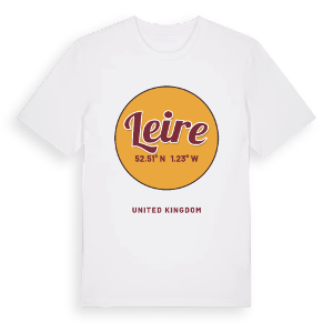 Leire cirkel t-shirt – ekologisk bomull t-shirt från Pinshirt