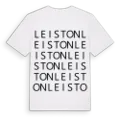 Leiston ordlek t-shirt