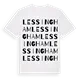 Lessingham ordlek t-shirt