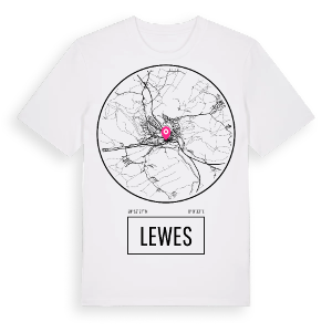 Lewes t-shirt – ekologisk bomull t-shirt från Pinshirt