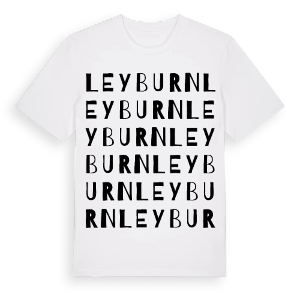 Leyburn ordlek t-shirt – ekologisk bomull t-shirt från Pinshirt