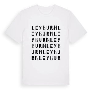 Leyburn ordlek t-shirt – ekologisk bomull t-shirt från Pinshirt
