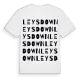 Leysdown ordlek t-shirt