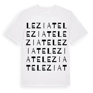 Leziate ordlek t-shirt – ekologisk bomull t-shirt från Pinshirt