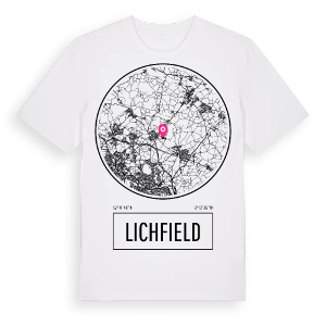 Lichfield t-shirt – ekologisk bomull t-shirt från Pinshirt