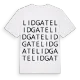 Lidgate ordlek t-shirt