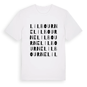 Lilbourne ordlek t-shirt – ekologisk bomull t-shirt från Pinshirt
