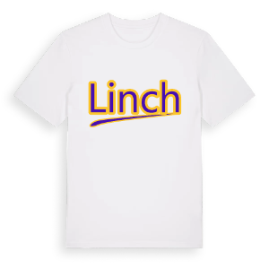 Linch baseball t-shirt – ekologisk bomull t-shirt från Pinshirt