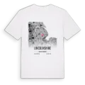 Lincolnshire karta t-shirt