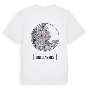 Lincolnshire t-shirt – ekologisk bomull t-shirt från Pinshirt