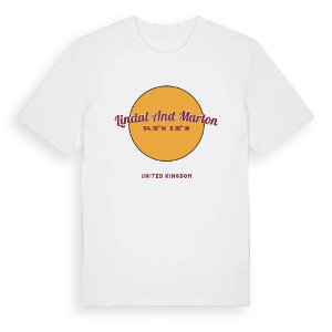 Lindal and Marton cirkel t-shirt – ekologisk bomull t-shirt från Pinshirt