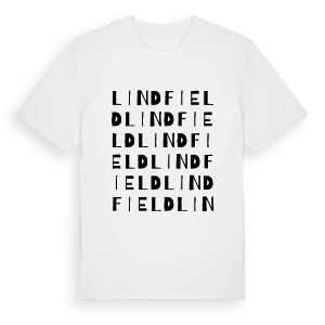 Lindfield ordlek t-shirt – ekologisk bomull t-shirt från Pinshirt