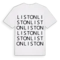 Liston ordlek t-shirt