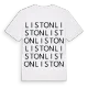 Liston ordlek t-shirt