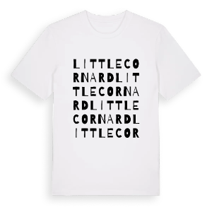 Little Cornard ordlek t-shirt – ekologisk bomull t-shirt från Pinshirt
