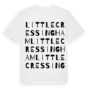 Little Cressingham ordlek t-shirt – ekologisk bomull t-shirt från Pinshirt