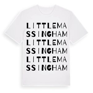Little Massingham ordlek t-shirt – ekologisk bomull t-shirt från Pinshirt