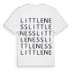 Little Ness ordlek t-shirt