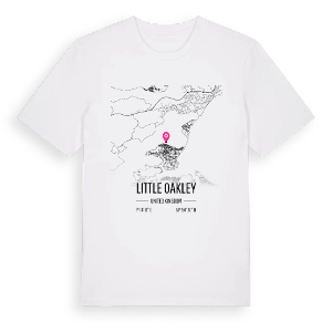 Little Oakley karta t-shirt – ekologisk bomull t-shirt från Pinshirt