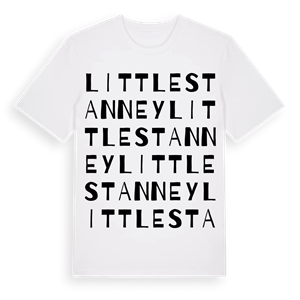 Little Stanney ordlek t-shirt – ekologisk bomull t-shirt från Pinshirt