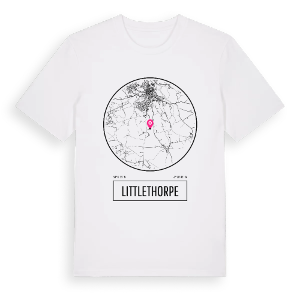 Littlethorpe t-shirt – ekologisk bomull t-shirt från Pinshirt