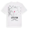 Littleton karta t-shirt