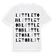 Littleton ordlek t-shirt
