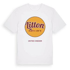 Litton cirkel t-shirt – ekologisk bomull t-shirt från Pinshirt