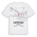 Liversedge karta t-shirt