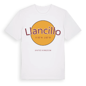 Llancillo cirkel t-shirt – ekologisk bomull t-shirt från Pinshirt