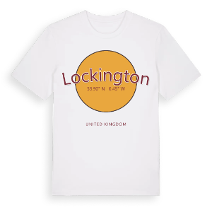 Lockington cirkel t-shirt – ekologisk bomull t-shirt från Pinshirt