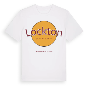 Lockton cirkel t-shirt – ekologisk bomull t-shirt från Pinshirt