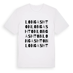 Long Ashton ordlek t-shirt – ekologisk bomull t-shirt från Pinshirt