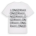 Long Drax ordlek t-shirt