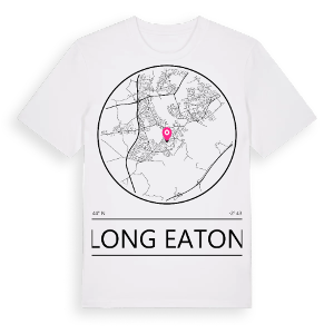 Long Eaton t-shirt – ekologisk bomull t-shirt från Pinshirt