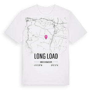 Long Load karta t-shirt – ekologisk bomull t-shirt från Pinshirt