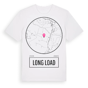 Long Load t-shirt – ekologisk bomull t-shirt från Pinshirt