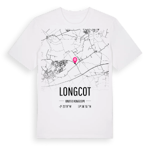 Longcot karta t-shirt – ekologisk bomull t-shirt från Pinshirt