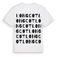 Longcot ordlek t-shirt