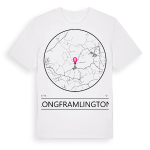 Longframlington t-shirt – ekologisk bomull t-shirt från Pinshirt