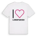 Jag älskar Longparish t-shirt stort tryck